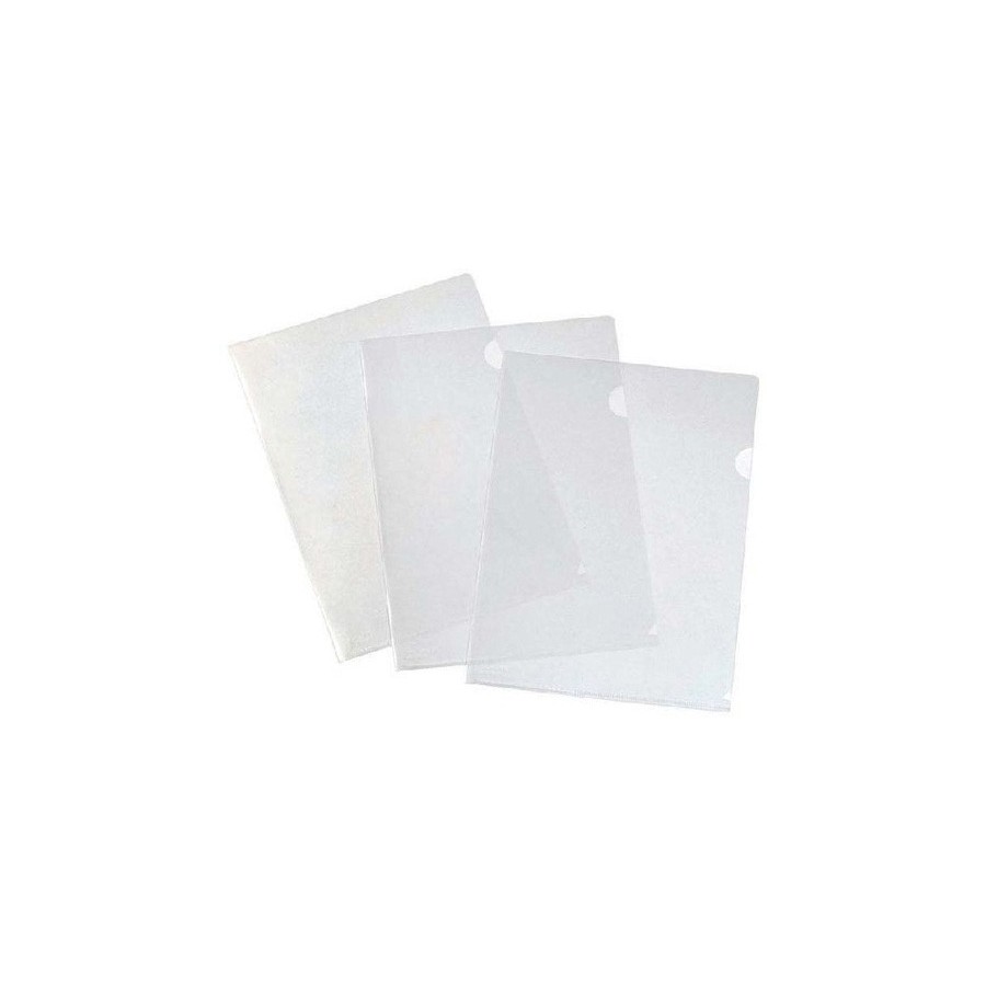 DOSS.ANG.RECT.DB PP 200µ A4 CRISTAL P/12