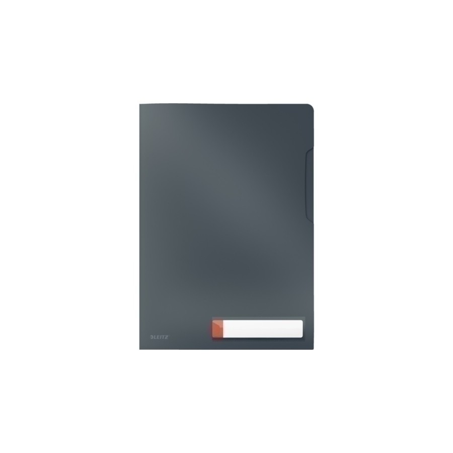 DOSSIER LEITZ COSY PP A4 GRIS P/3