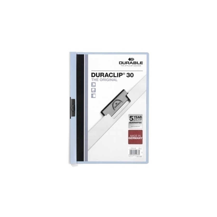 DOSSIER CLIP DURACLIP A4 2200 30h AZ.CL.
