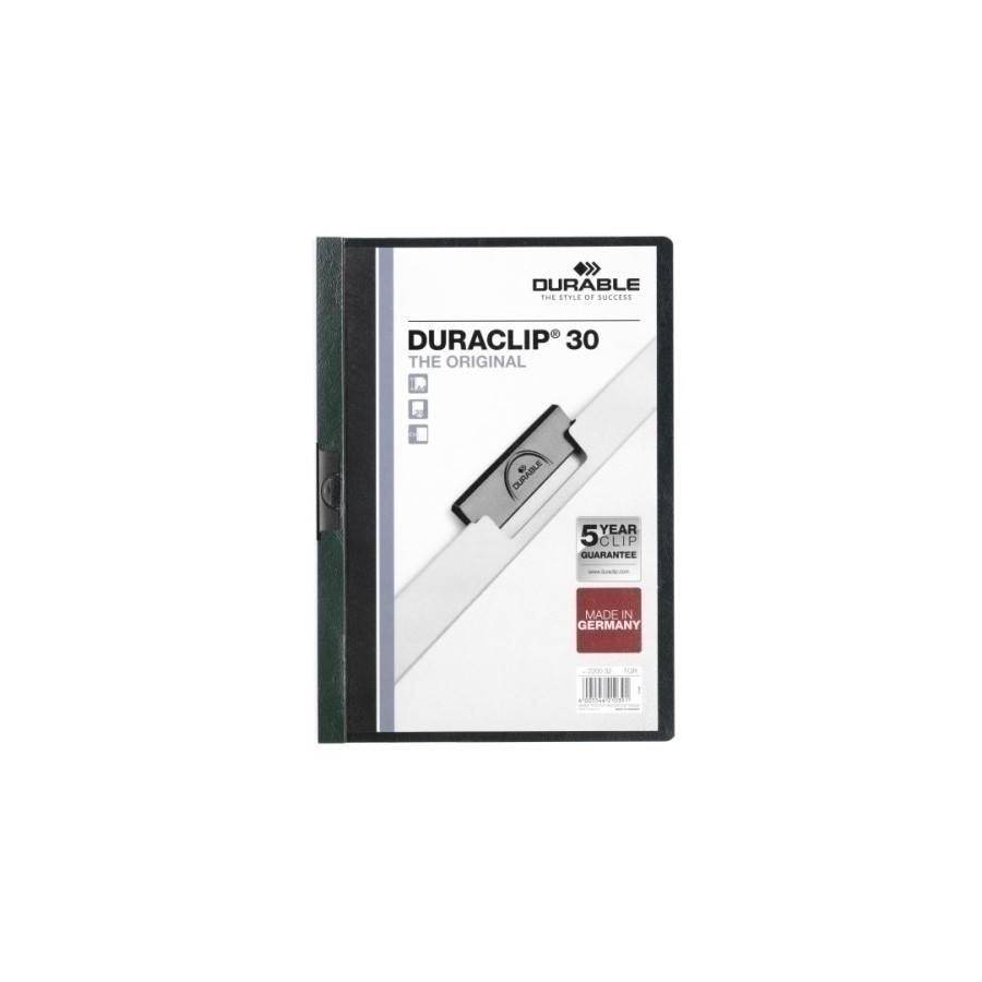 DOSSIER CLIP DURACLIP A4 2200 30h VD.OS.