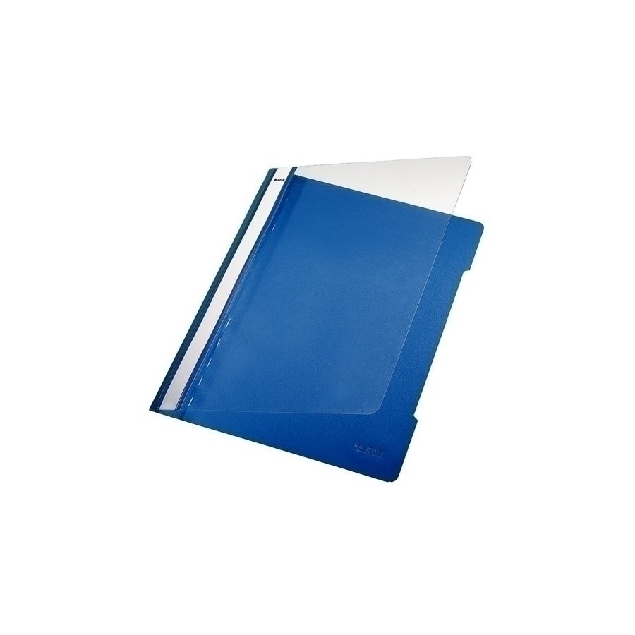 DOSSIER FASTENER LEITZ PVC A4 TARJ.AZUL