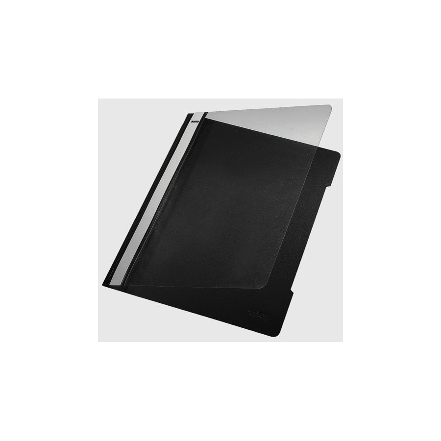 DOSSIER FASTENER LEITZ PVC A4 TARJ.NEGRO