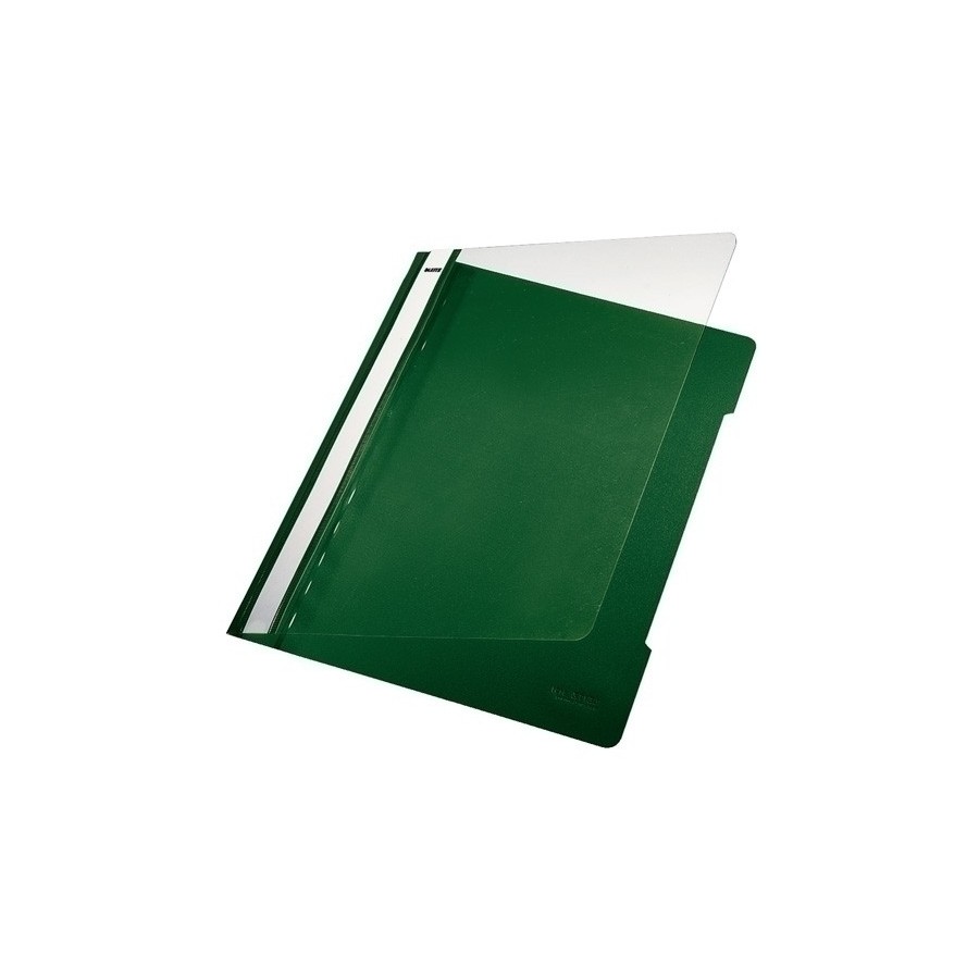 DOSSIER FASTENER LEITZ PVC A4 TARJ.VERDE