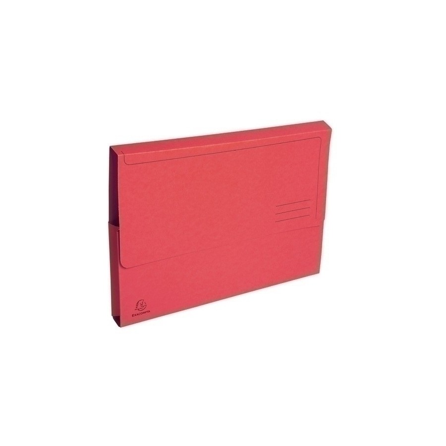 SUBCARP. EXAC. FUELLE 290g A4 ROJO P/10