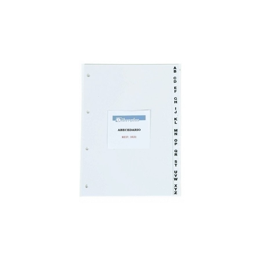 INDICE LISTIN TF.IBERP.PVC A-Z 12 p. 4 t