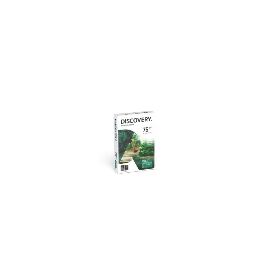 PAPEL A4 DISCOVERY 75g 500h