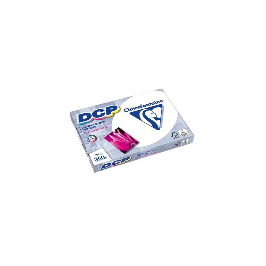 PAPEL A4 CLAIREFONTAINE DCP 350g 125h
