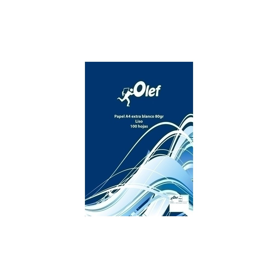 PAPEL A4 OLEF 80g 100h LISO