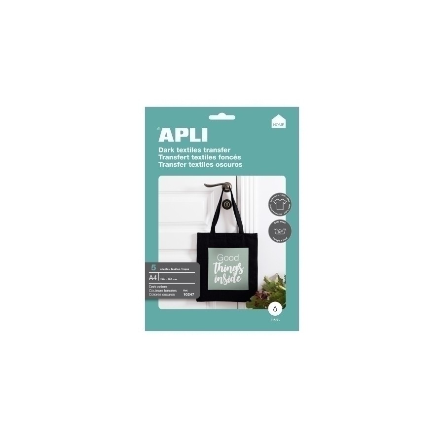 P.IJ.TRANSFER APLI A4 5h ALGODON OSCURO