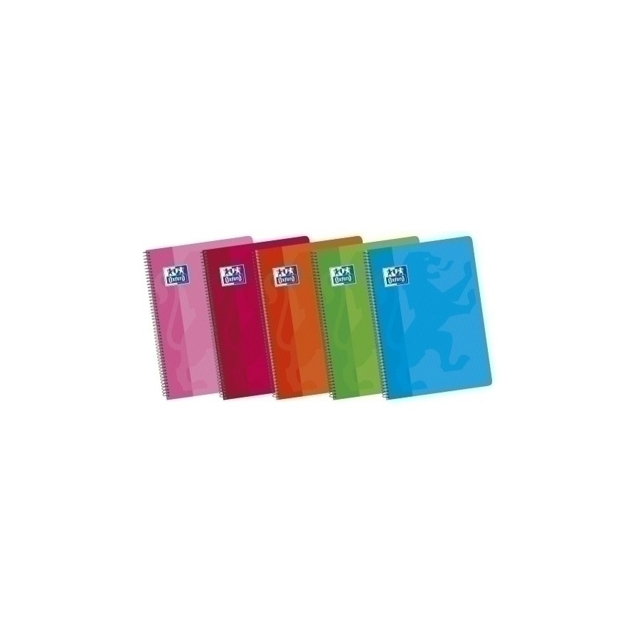 BLOC OXF.SCH.BLANDA Fº 80h HZ. COL.(5)