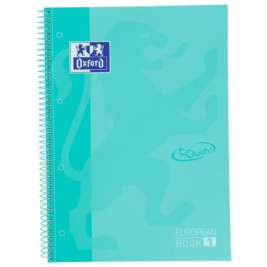 BLOC OXF. EU.BOOK 1 A4 80h CD.5 ICE MIN