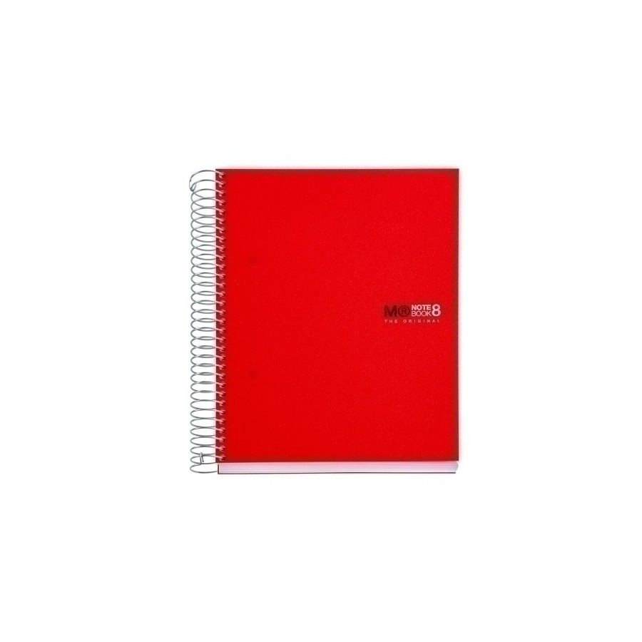 BLOC MR NB-8 mic.PP A5 200h CD.5 ROJO