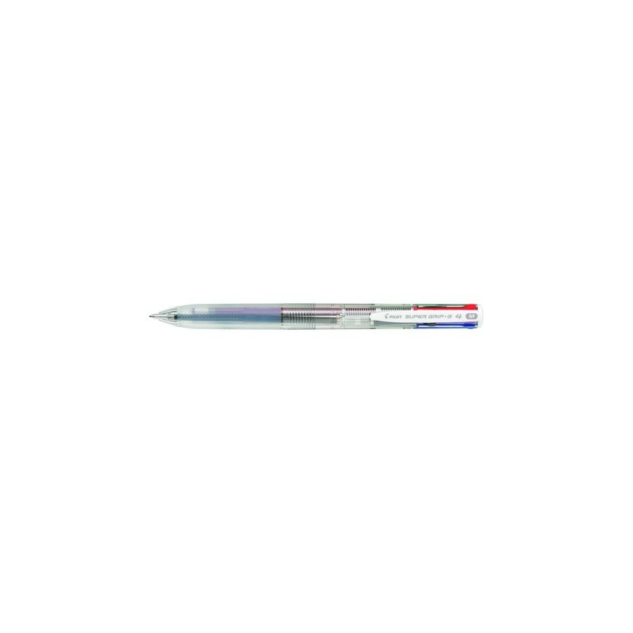 BOLIGRAFO 4 COL.PILOT SUPERGRIG G TRANSP