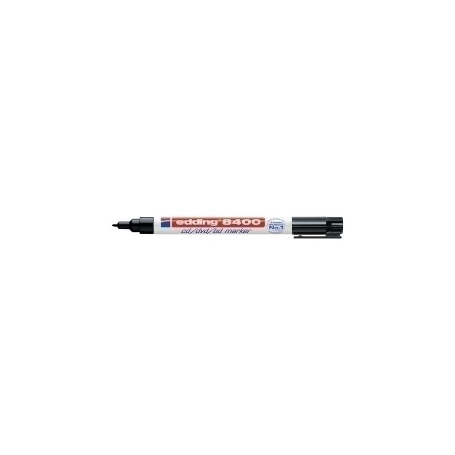 ROTUL.EDDING 8400 para CD NEGRO