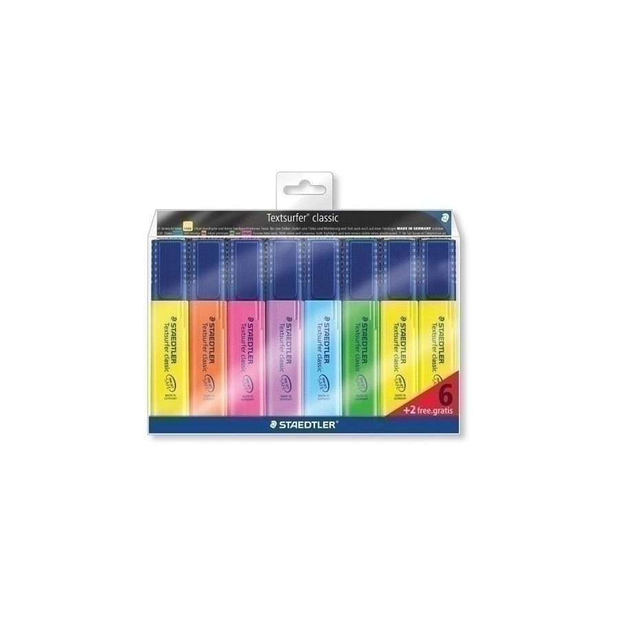 ROTUL.FLUOR STAED.364 TXSF. ESTUCHE 6+2