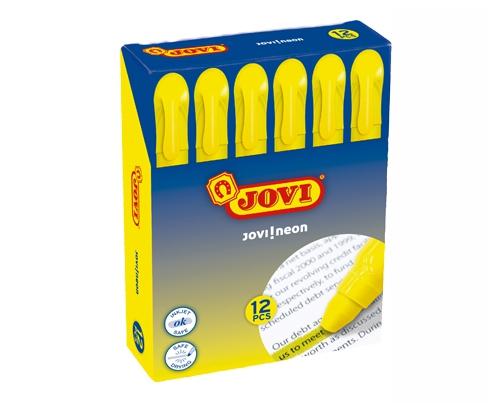 MARCAD.FLUOR GEL JOVI CAJA de 12 AMARILL