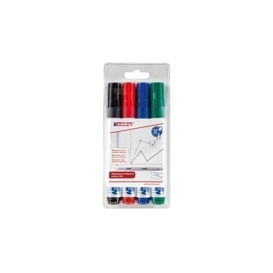 ROTUL.PIZAR.EDDING 660 BOLSA de 4
