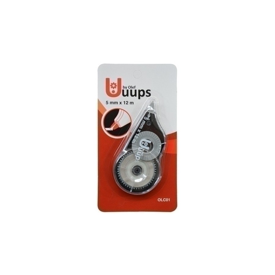 CORRECTOR CINTA OLEF UUUPS 5 mm x 12 m