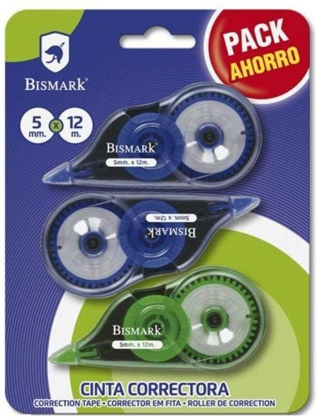 CORRECTOR CINTA BISMARK 5x12 m B/3