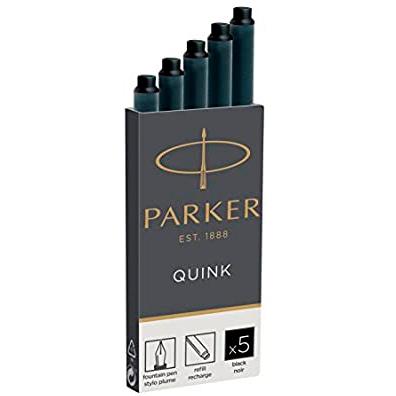 TINTA ESTILOG.PARKER 5 CART.NEGRO