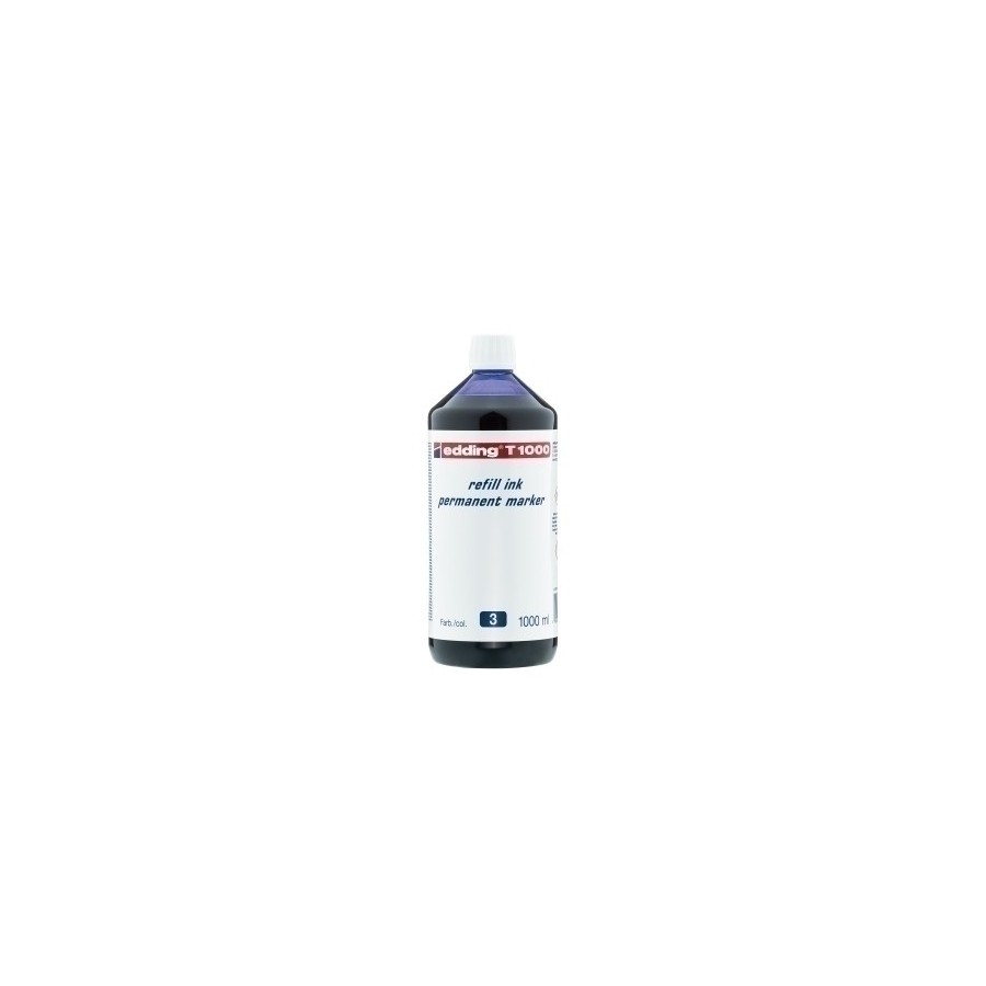 TINTA ROTUL.EDDING 1 litro T1000 AZUL
