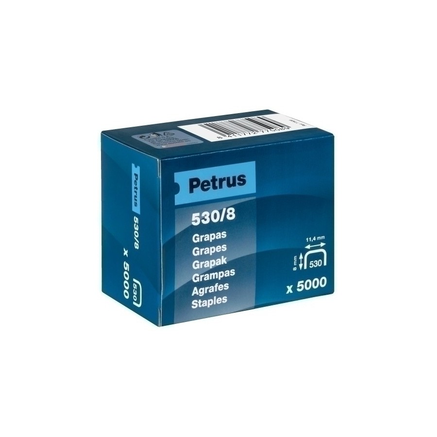 GRAPAS PETRUS CLAV.530/ 8 COBR. cj.5000