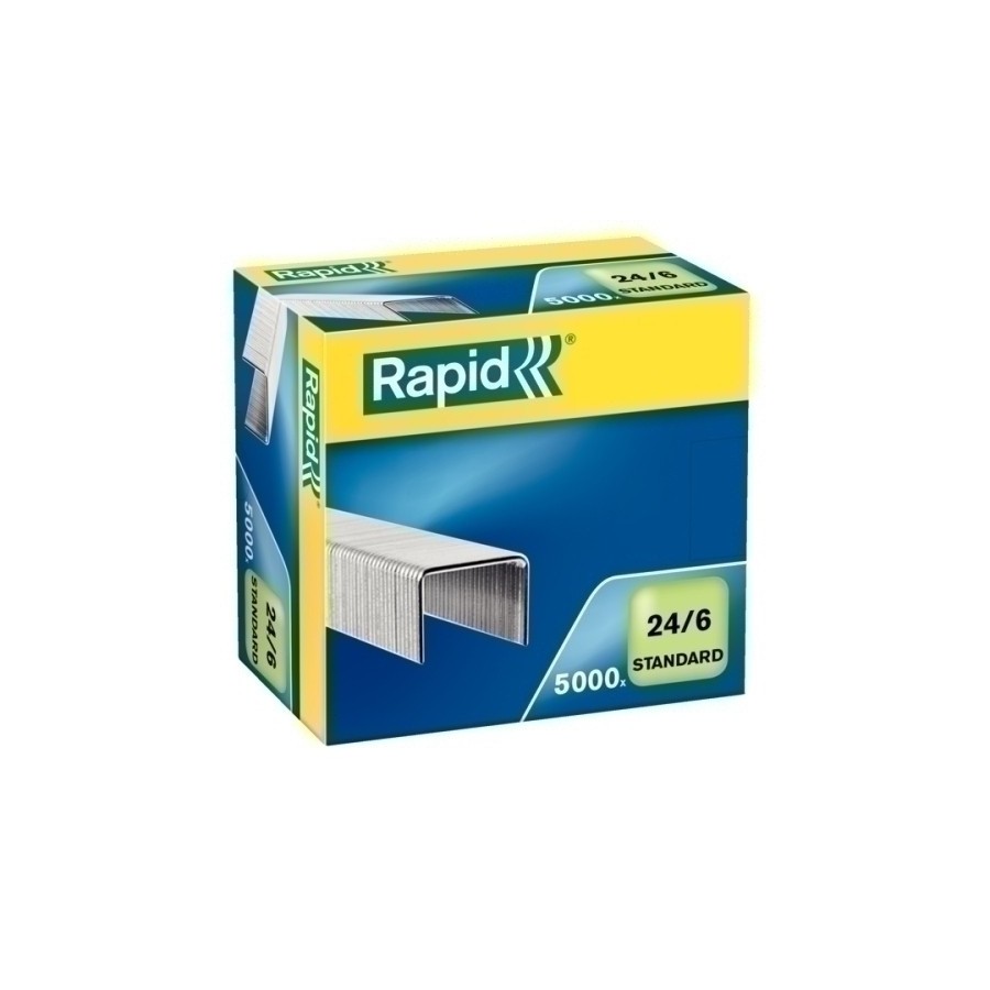 GRAPAS RAPID STANDARD 24/6 GALV.cj.5000
