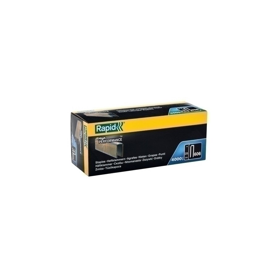 GRAPAS RAPID CLAV.606/ 25 GALV.cj.4000