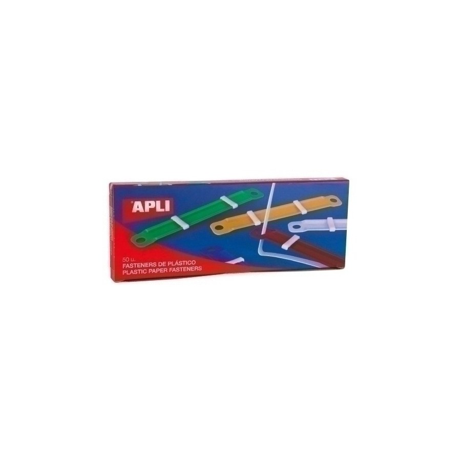 FASTENER APLI PLASTICO C/50