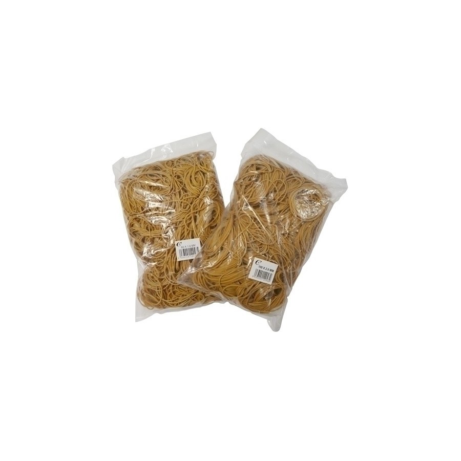 GOMAS ELAST. BOLSA 1 Kg 120 mm Nº12