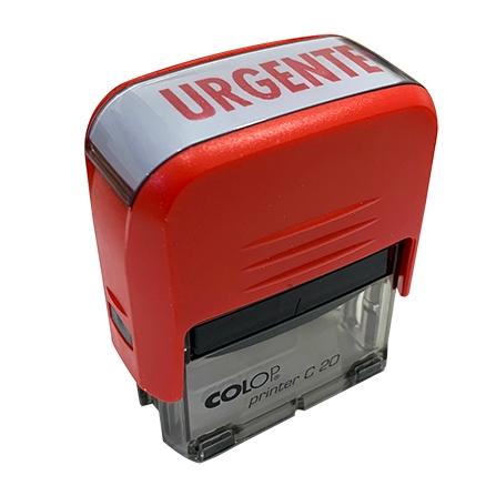 SELLO e.A. COLOP C20 URGENTE TINTA ROJA