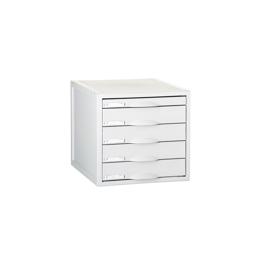 MODULO 5 CAJONES GRIS