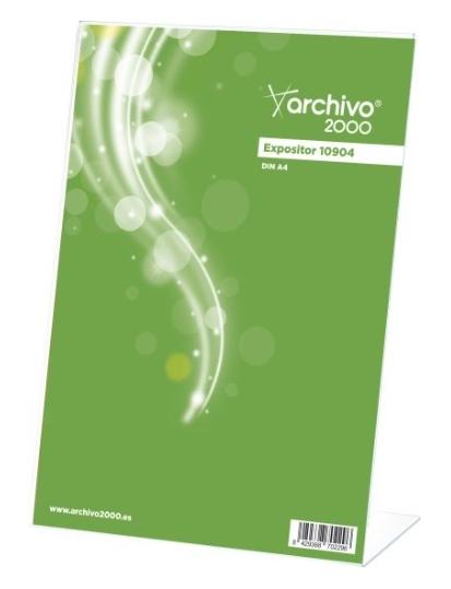 EXPOSITOR SOBR. L A5 VERTICAL CRISTAL