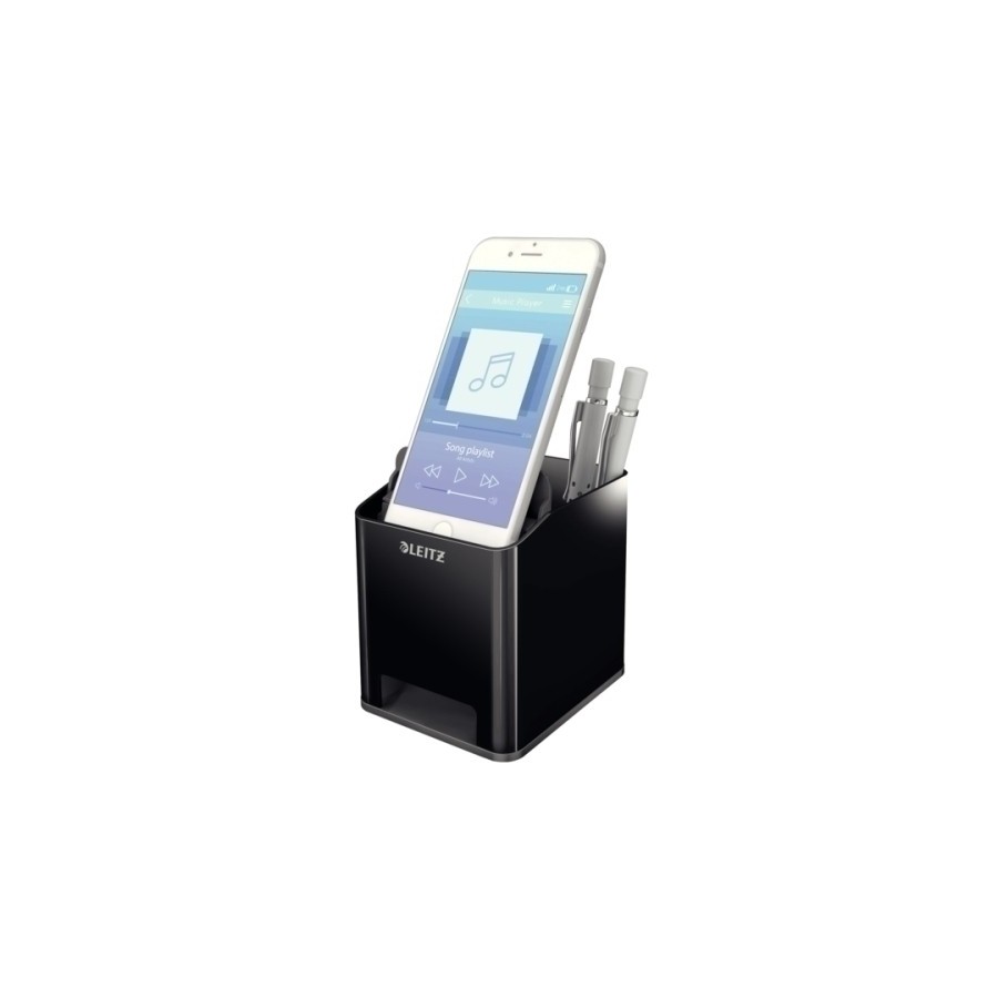 CUBILETE LEITZ DUAL NEGRO/ANTRACITA