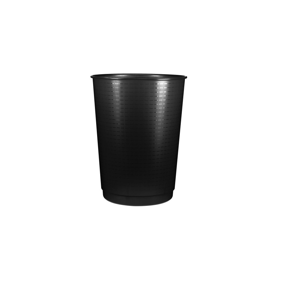 PAPELERA PLASTICO CEP 40 LITROS NEGRO