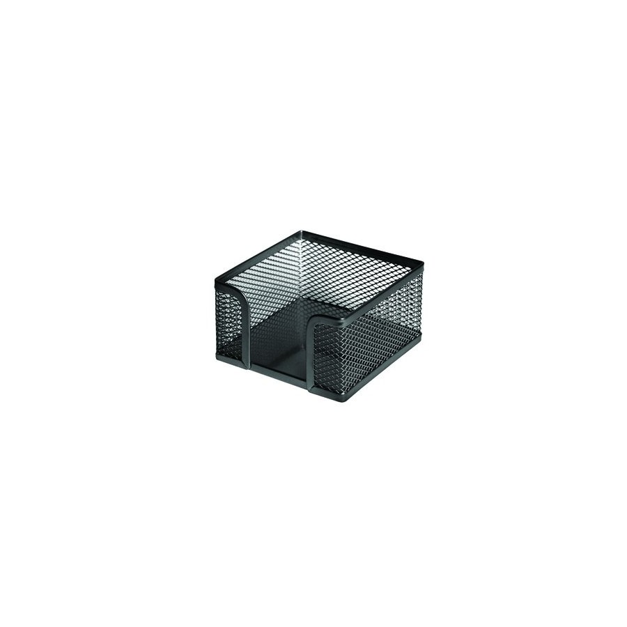 PORTA NOTAS FOROFIS METAL CUADRADO NEGRO