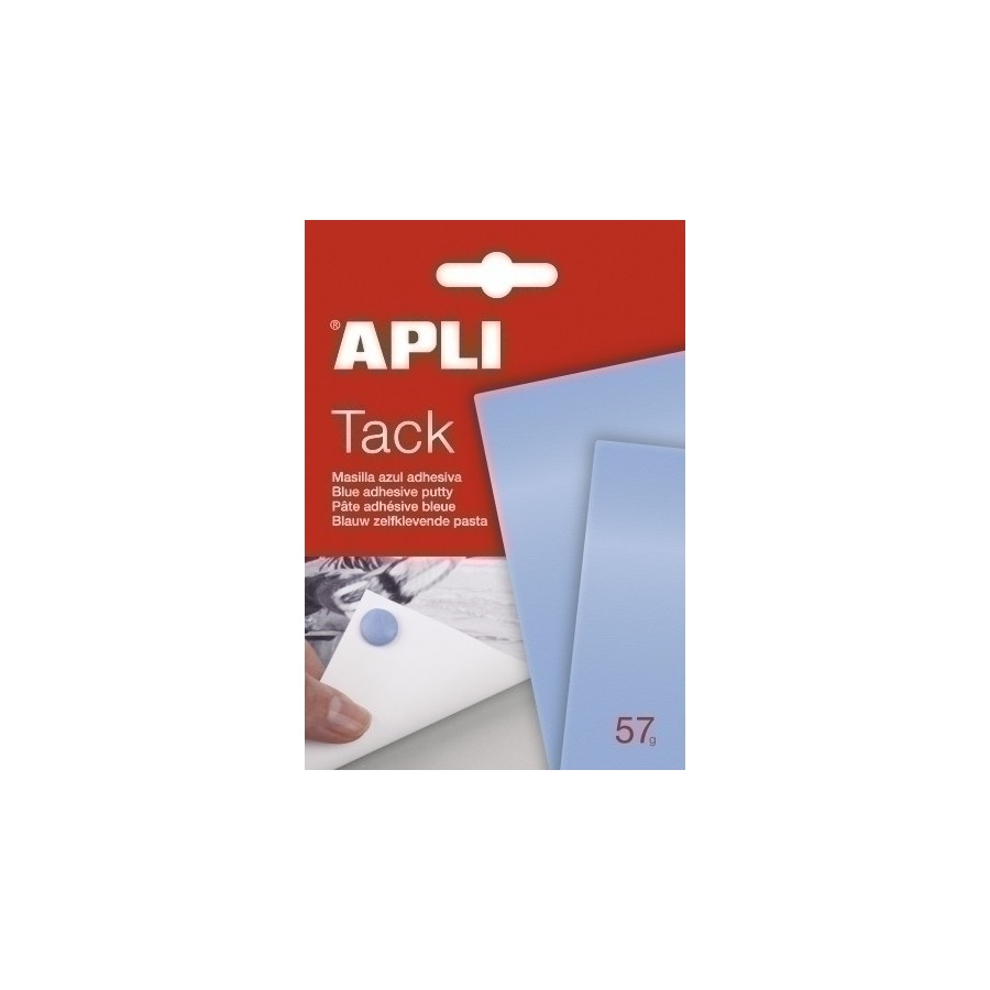 MASILLA ADHESIVA APLI-TACK 57g AZUL