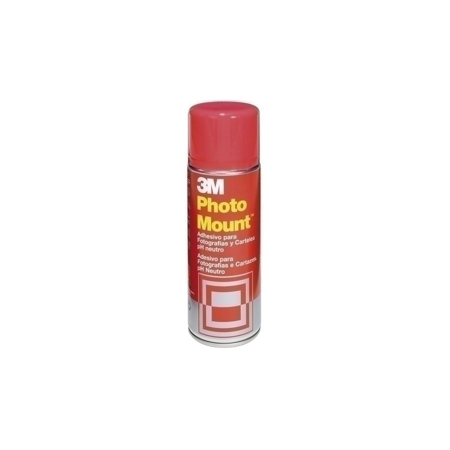 PEGAMENTO SPRAY 3M 400ml PHOTO (ROJO)