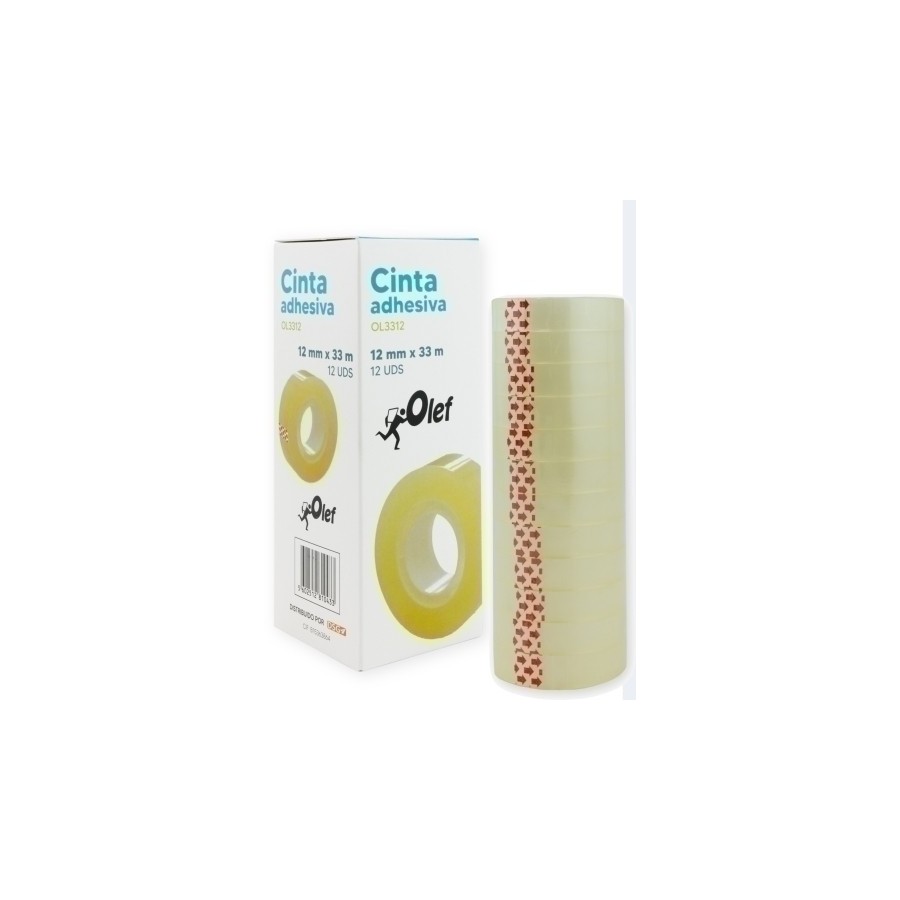 CINTA ADHESIVA OLEF rollo 33x12