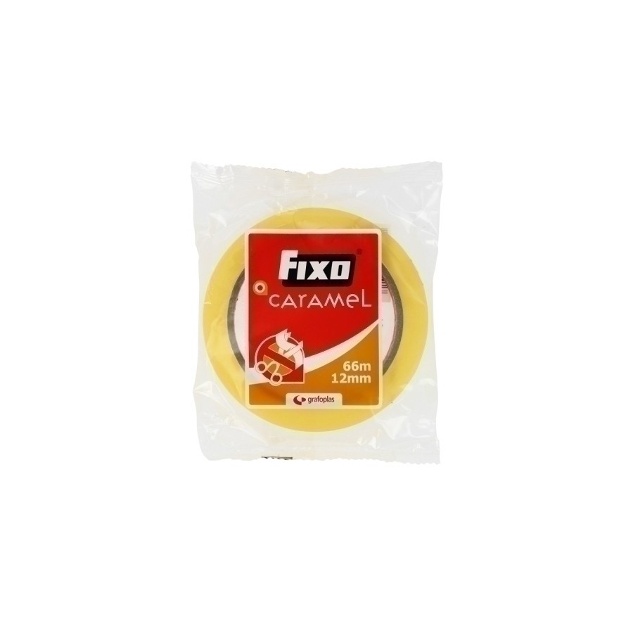 CINTA ADHESIVA FIXO CARAMEL 66x12