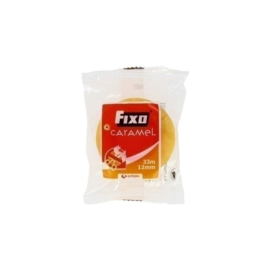CINTA ADHESIVA FIXO CARAMEL 33x12