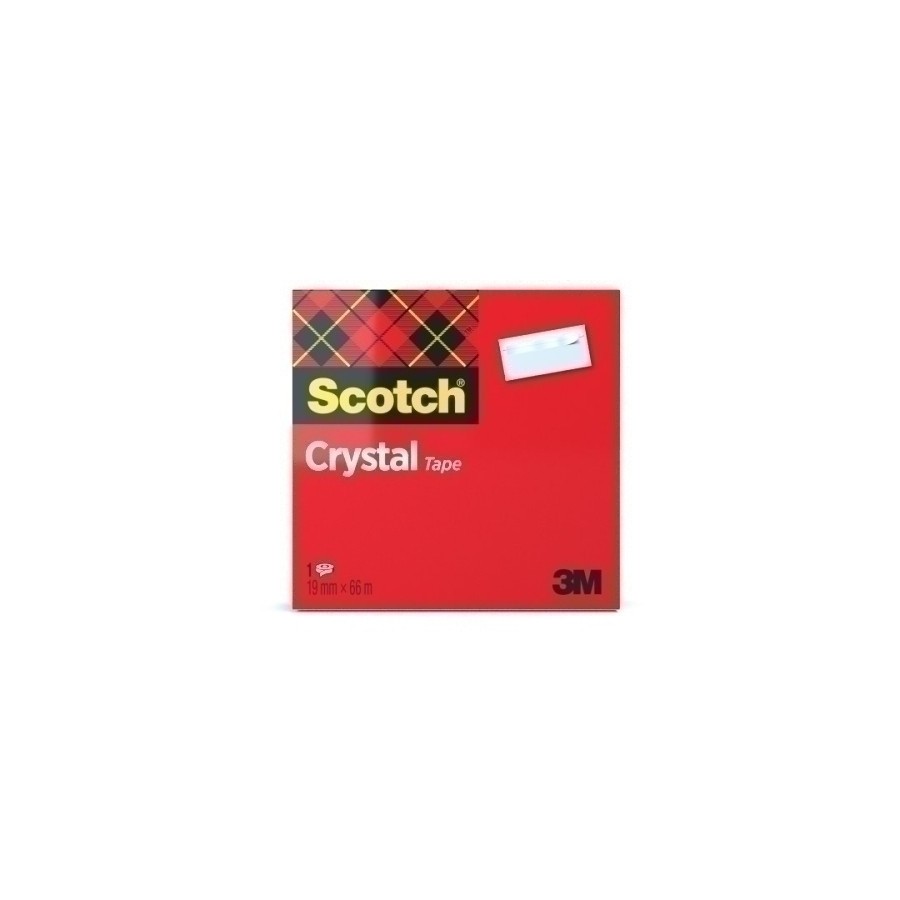 CINTA ADHESIVA SCOTCH CRYST.66x19