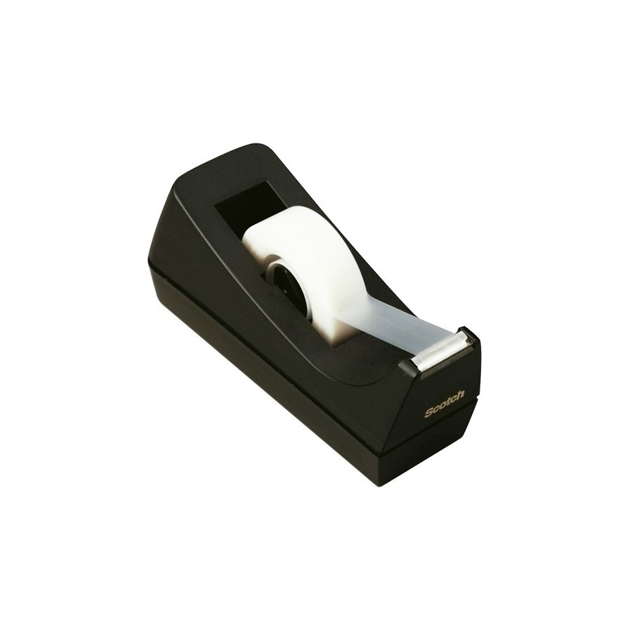PORTARROLLOS SCOTCH® NEGRO 33 METROS