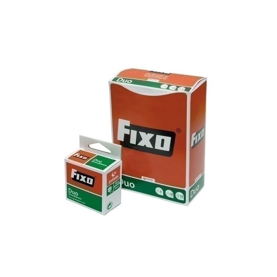CINTA DOBLE CARA FIXO DUO 5x30