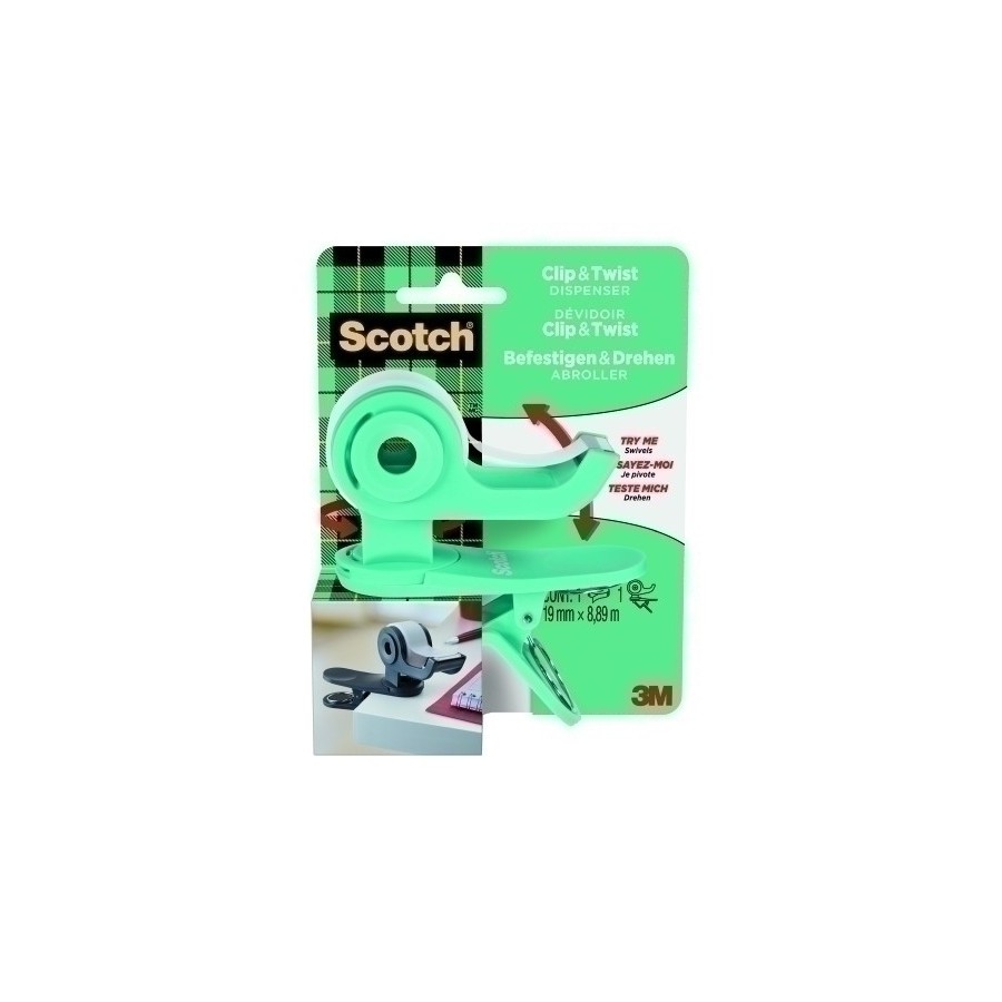 PORTARROLLOS SCOTCH C19 VD + CINTA MG