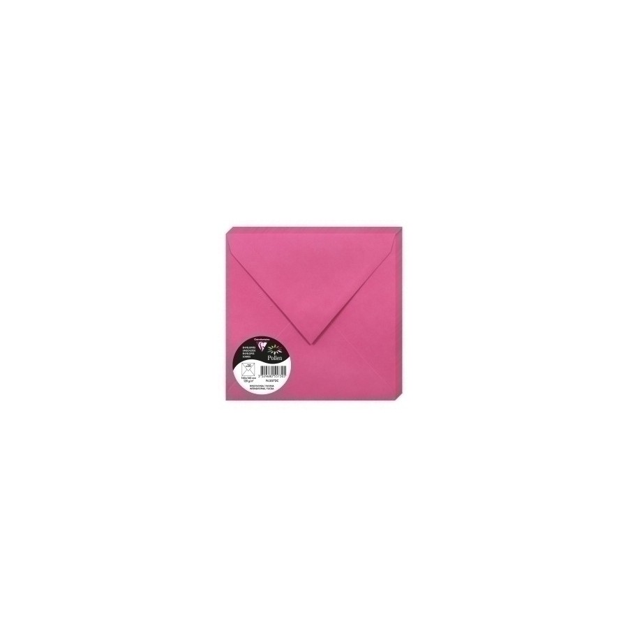 SOBRE CLAIREFONTAINE 165x165 FUCSIA P/20