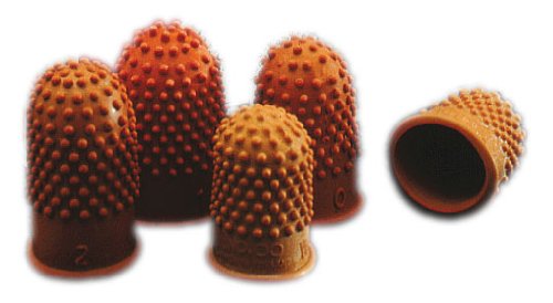 DEDILES de GOMA TALLA 1 C/10