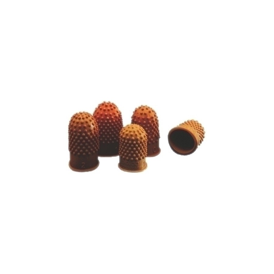 DEDILES de GOMA TALLA 2 C/10