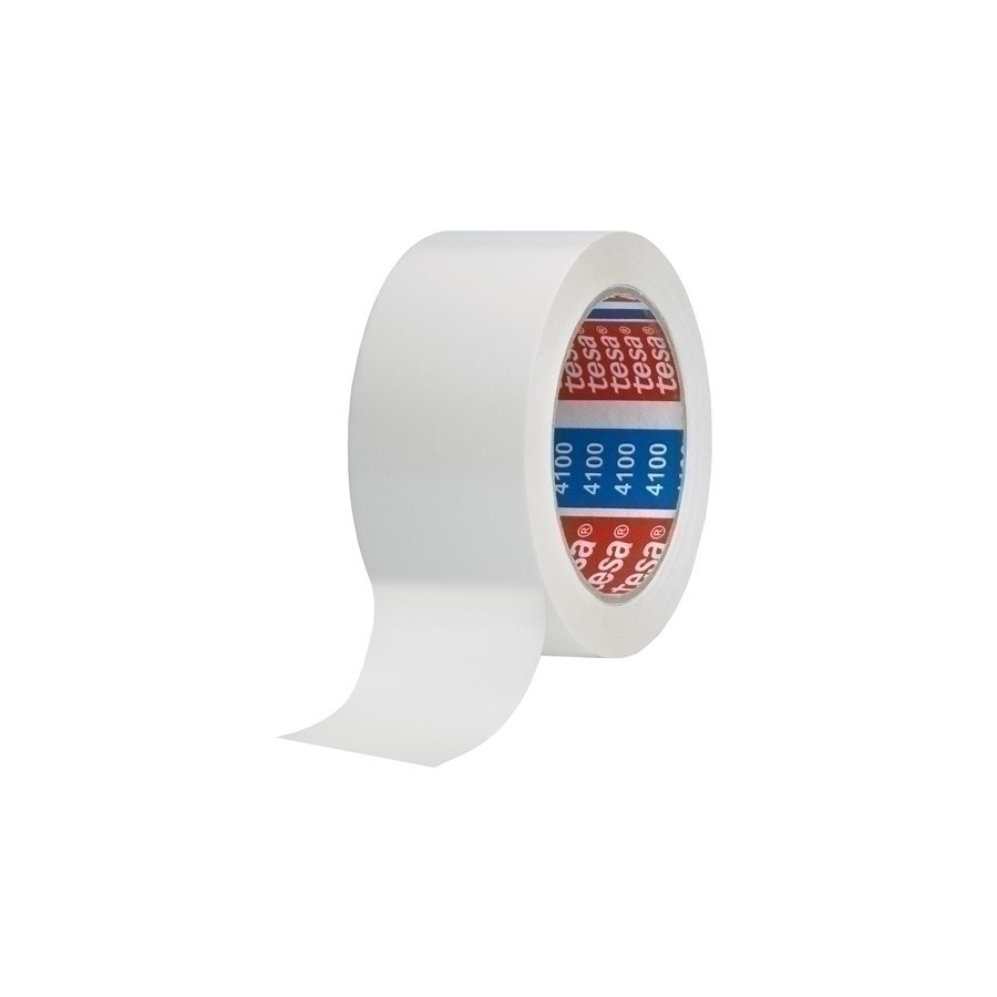 CINTA EMB.TESA PVC RUGOSO 66x50 BLANCO