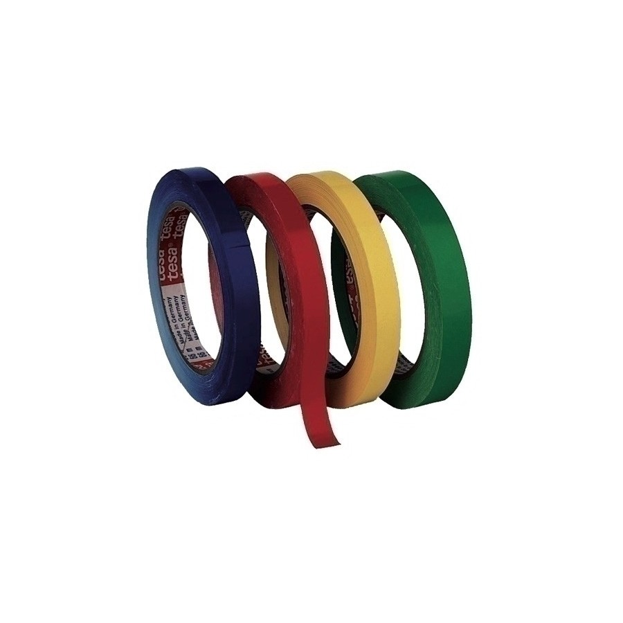 CINTA CERRAR BOLSAS TESA PVC 66x12 VERDE